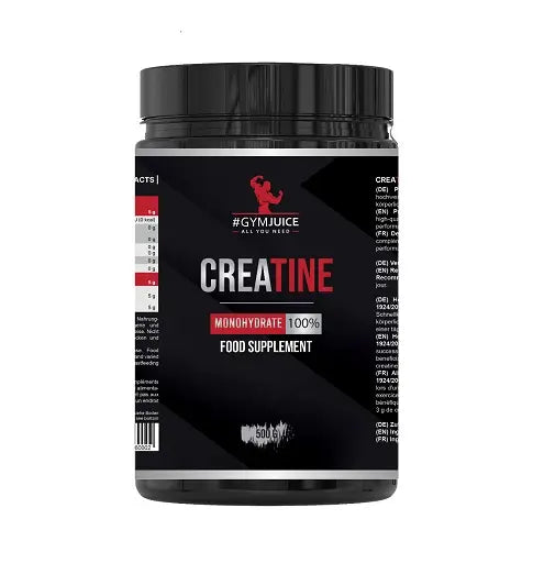 GYMJUICE Creatine Monohydrate 500 g – für mehr Leistung