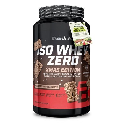 BioTech USA Iso Whey Zero 908g – Molkenprotein-Isolat für optimale Muskeln und Regeneration