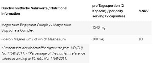 INLEAD Magnesium Bisglycinate – 120 Kapseln für Muskeln & Nervensystem