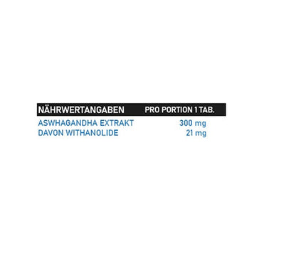 NNT Ashwagandha Pro – 60 Tabletten für Stressresistenz & Wohlbefinden