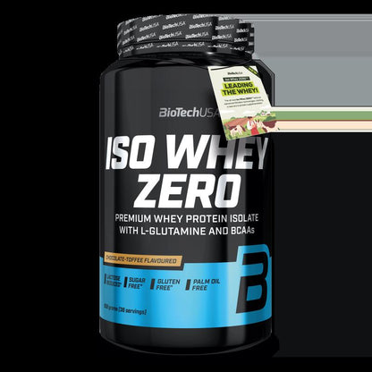 BioTech USA Iso Whey Zero 908g – Molkenprotein-Isolat für optimale Muskeln und Regeneration