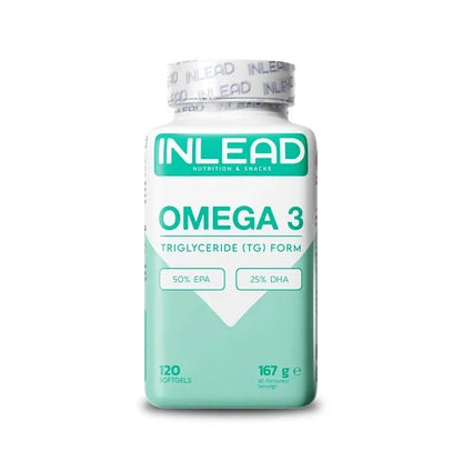INLEAD Omega-3 – 120 Kapseln für Herz, Gehirn & Gelenke